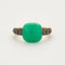 Bague 52 Bague Pomellato Capri en or rose, chrysoprase et saphirs 58 Facettes DV2076-1