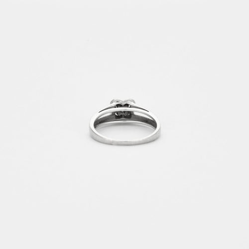 Bague MAUBOUSSIN - Chance of Love n°2 or gris et diamants 58 Facettes DV0558-1