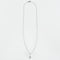 Collier Collier en or gris et pendentif en or gris, diamants 58 Facettes DV0566-3