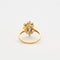 Bague 54 Bague or jaune saphirs et diamants 58 Facettes DV0569-9