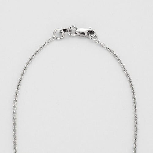 Collier Collier en or gris diamants et saphirs 58 Facettes DV0560-2