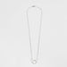 Collier Dinh Van Cible - Collier en or gris et diamants 58 Facettes DV2291-1