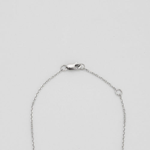 Dinh Van Cible - Collier en or gris et diamants