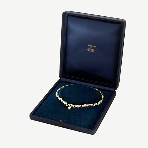 Collier Collier en or jaune et diamants 58 Facettes DV0587-1