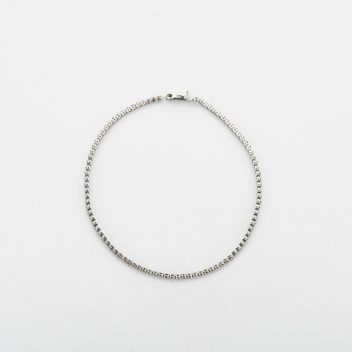 Bracelet Bracelet tennis - or gris et diamants 58 Facettes DV0597-8