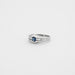 Bague Bague Jonc Saphir Diamants baguettes 58 Facettes DV0486-4