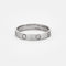 Bague 60 Cartier - Alliance LOVE - or gris 58 Facettes DV2677-1