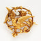 Broche Broche Chimère en or jaune et diamant 58 Facettes DV0586-3
