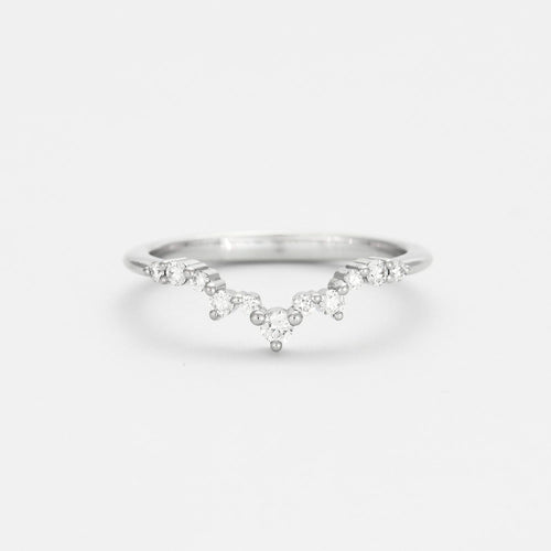 Bague Bague en or gris et diamants 58 Facettes DDV1767-2