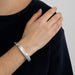 Bracelet 17 MAUBOUSSIN - Belle de jour - Bracelet manchette sertie de diamants et nacre 58 Facettes DV0610-1