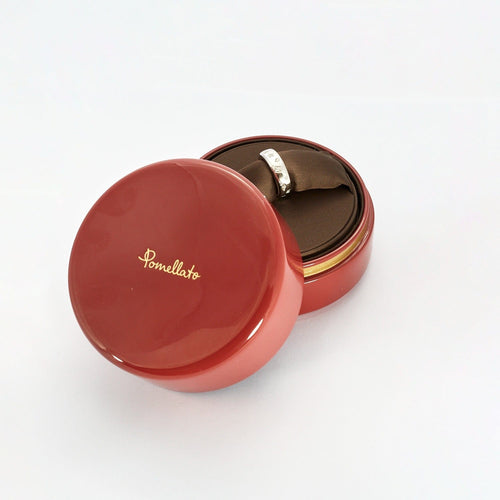 Bague 53 Pomellato - Iconica- SLIM en or blanc et diamants 58 Facettes DV0611-1