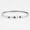 Bracelet 16 Bracelet or blanc- saphirs et diamants 58 Facettes DV0581-6