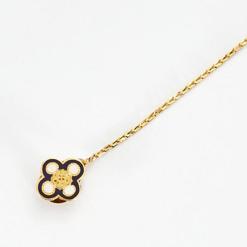 Accessoire Boutons de col en or jaune et émail 58 Facettes DV0608-3