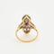 Bague 53 Bague marquise - Rubis et diamants 58 Facettes DV0608-7