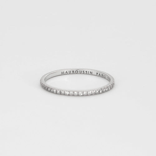 Bague 55.5 Mauboussin Bague MAUBOUSSIN - Alliance "Passion eternity" 58 Facettes DV3015-1