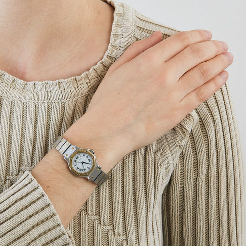 Montre Cartier - Montre Santos 58 Facettes DV0563-1