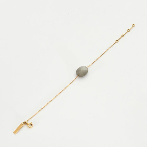 Bracelet MORGANE BELLO - Bracelet or et pierre de lune 58 Facettes DV0624-25