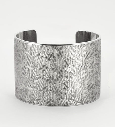 Bracelet Hermès - Bracelet Manchette en Argent massif 58 Facettes DV0624-26