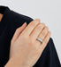 Bague 56 Dael & Grau - Bague en or blanc et diamants 58 Facettes DV0624-14