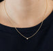 Collier Dior - mini Oui - Collier en or jaune et diamant 58 Facettes DV0624-8