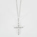 Collier Collier platine et pendentif croix orné diamants 58 Facettes DV0624-16