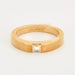 Bague 54 CARTIER - Tank Solitaire or jaune 58 Facettes DV0624-10