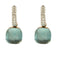 Boucles d'oreilles Pomellato - Nudo Classic Boucles d'oreilles avec topaze et diamants 58 Facettes DV0620-2