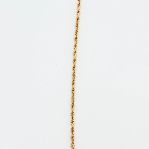 Collier Chaîne et pendentif en or jaune, perle de culture de Tahiti. 58 Facettes DV0635- 1