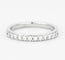 Bague Bague demie alliance Diamants 58 Facettes DV2682-2