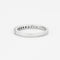 Bague Bague demie alliance Diamants 58 Facettes DV2682-2