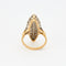 Bague 50 Bague marquise or et diamants 58 Facettes DV0078-5