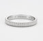 Bague Boucheron - Bague Alliance Grosgrain or blanc 58 Facettes DV2023-2