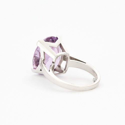 Bague 44 MAUBOUSSIN - Mon bébé d'amour - Bague or gris améthyste et diamants 58 Facettes DV2688-1