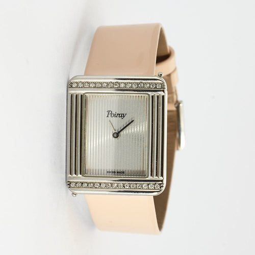 Montre POIRAY - Montre Ma Première acier et diamants 58 Facettes DV0398-3