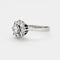 Bague Bague Fleur en or gris et diamants 58 Facettes DV0647-3