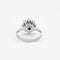 Bague 51 Bague Fleur en or gris et diamants 58 Facettes DV0647-3