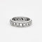 Bague 50 Alliance en or gris et diamants 58 Facettes DV0647-1