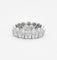 Bague 51 Fred  -  Bague Une Ile d'or or gris et diamants 58 Facettes DV3487-2