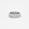 Bague 51 Fred  -  Bague Une Ile d'or or gris et diamants 58 Facettes DV3487-2