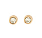 Boucles d'oreilles Boucles d'oreilles Clous or jaune et diamants 58 Facettes DV0651-1