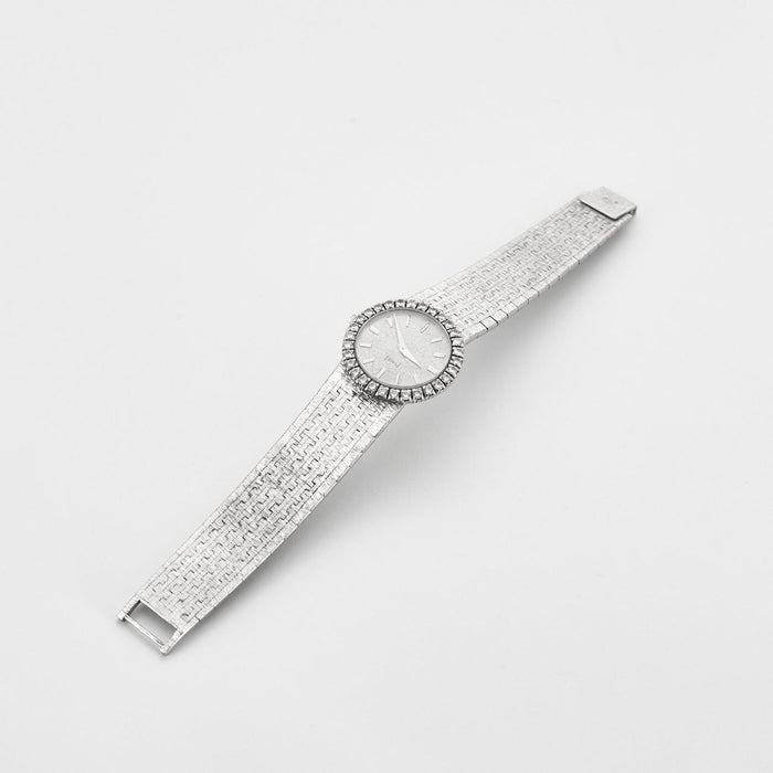 Montre PIAGET - Montre bracelet or gris et diamants 58 Facettes DV0590-3