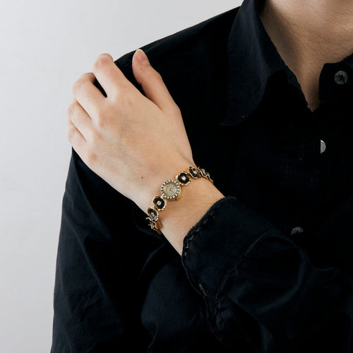 Montre PATEK PHILIPPE - Montre bracelet or jaune, émaux et diamants 58 Facettes DV0590-2