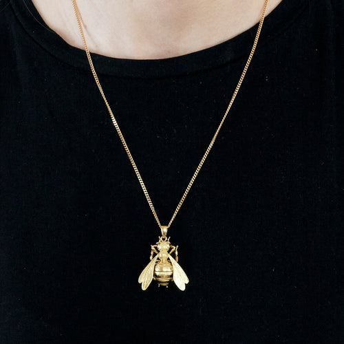 Pendentif Pendentif Guêpe en or jaune 58 Facettes DV0598-8