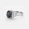 Bague 49 Bague platine saphir et diamants 58 Facettes DV1847-2