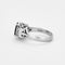 Bague 49 Bague platine saphir et diamants 58 Facettes DV1847-2