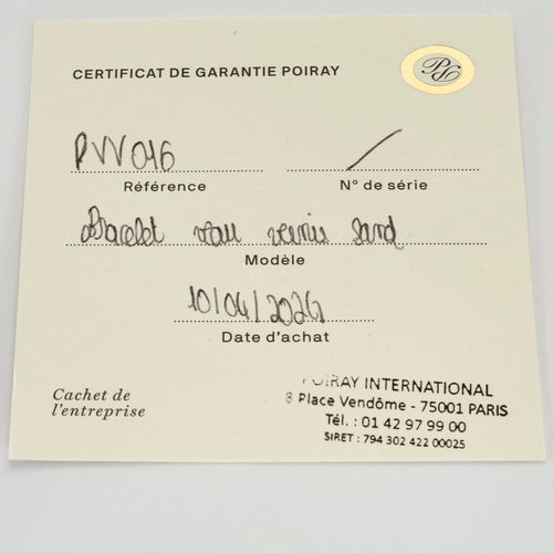 Montre POIRAY - Montre Ma Première acier et diamants 58 Facettes DV0398-3