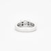 Bague 53 Bague en or gris et diamants 58 Facettes DV2004-1