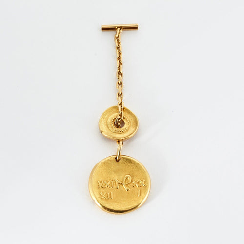 Pendentif VAN CLEEF & ARPELS - GEORGE L'ENFANT -  Médaille Zodiaque Capricorne or jaune 58 Facettes DV0662-1