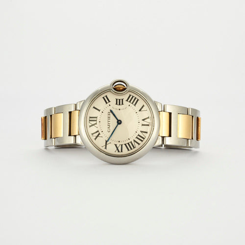 Montre CARTIER - Montre Ballon Bleu Acier et or 58 Facettes DV3419-16