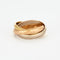 Bague 51 CARTIER-  Bague Trinity trois ors 58 Facettes DV0663-1